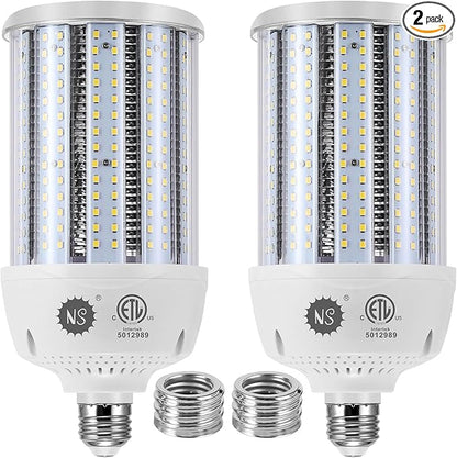 NS 1000W Equivalent LED Corn Light Bulbs,100W Led Corn Bulb 15000 Lumens 5000K Daylight White,E26/E39 Base LED Bulbs,Large Area Lights for Indoor Outdoor Warehouse Garage Backyard High Bay Lighting