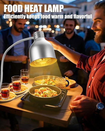 250W Heat Lamp Bulbs, 8000 Hours Rated, R40 Bathroom Shower Incandescent Light Bulb, Infrared Heating for Chickens, Reptiles, Pets, Food, E26 Base, 8 Pack
