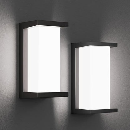 Outdoor Wall Sconce Lights Exterior Lighting fixtures LED,1500LM 3000K 4000K 5000K Adjustable Wall Mount Porch Lights,Outdoor Sconce Lamp for Front Door Garage Coach