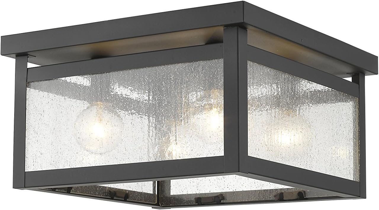 Livex Lighting 4052-07 Milford 4-Light Ceiling Mount, Bronze 6.00x11.00x11.00
