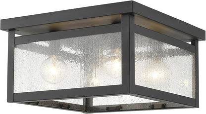 Livex Lighting 4052-07 Milford 4-Light Ceiling Mount, Bronze 6.00x11.00x11.00