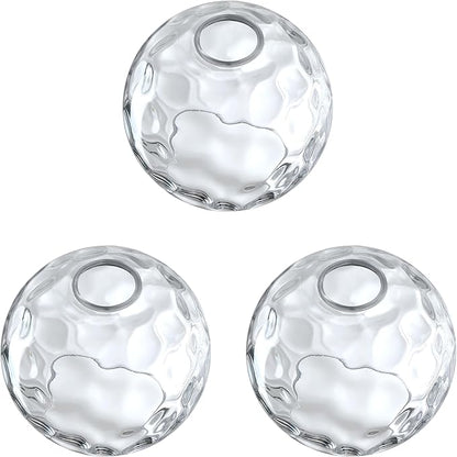 Doraimi Lighting 6.3 Inch Replacement Texture Glass Lamp Shade Light Fixture for 3 Pack Replacement Wall Sconce Pendant Light Ceiling Light Chandelier Shade,Factory Outlet