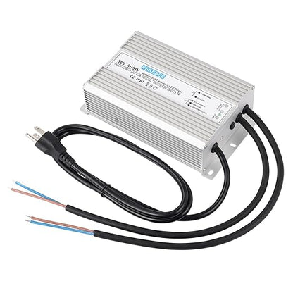 LED Driver 36V500W Waterproof Power Supply AC90-135V to DC36V13.8A IP67 Waterproof Switching Power Supply Suitable for Outdoor LED Lighting Landscape Lights Street Lights and 36V DC Equipment