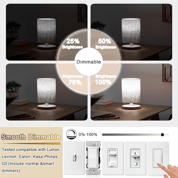 5 Inch E26 Led Bulb Equal 80 Watt, 4000k Neutral White Edison Bulb 6W Dimmable, 800LM T10 T9 Clear Glass Tubular Light Bulbs AC 120V for Chandelier Pipe Pendant Wall Light - UL Cert 6Pack