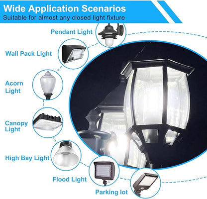 2 Pack 400W Equivalent LED Corn Light Bulb 6000 Lumen Led Corn Bulb 50W Super Bright 5000K Daylight White E26/E27 Base LED Light Bulb for Home Garage Lighting Garage Backyard Office Household