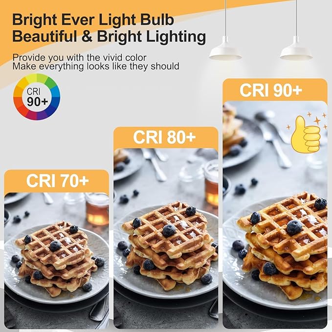E26 Led Bulbs T10 Dimmable Tubular Light Bulb 4W Equivalent 40 Watt E26 Tube Bulbs 2700K Warm White Amber Glass Edison Style Vintage LED Light Bulb 8.9in,6-Pack.
