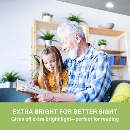 LED Flood Lights Indoor, BR30 LED Bulb 100W Equivalent, Dimmable Recessed Light Bulbs 5000K Daylight Can Light Bulbs, E26 Base Bulged Light Bulbs UL Listed, 12 Pack