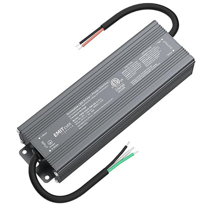 EMITEVER 80W Triac Dimmable LED Driver,Power Supply,AC 120V to DC 24V Transformer,Compatible with Lutron and Leviton Dimmers,for LED Lighting,Class 2,ETL Certified