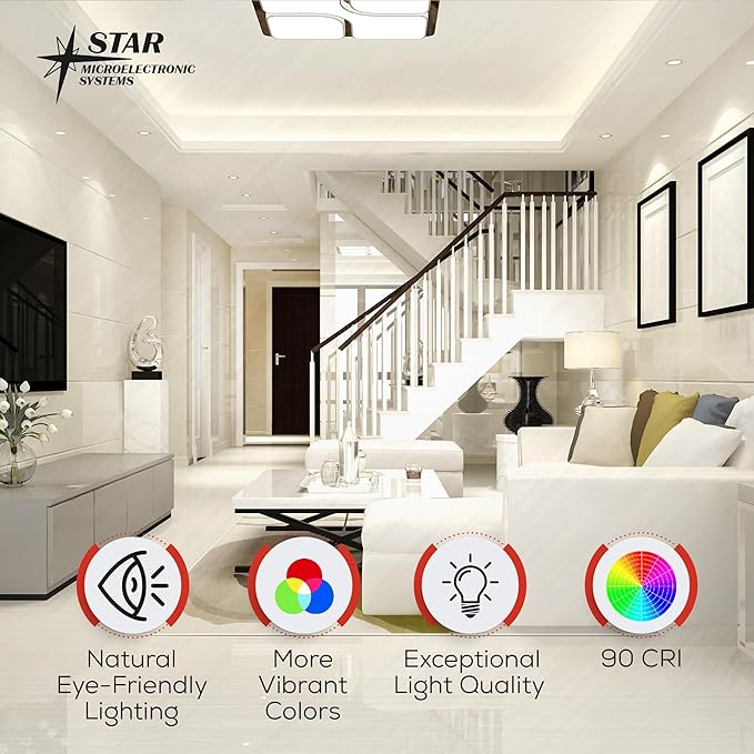 LED Light Bulb Dimmable Broad Compatibility 90 CRI 1000 Lumens 3000K 22,000Hrs BR30 (6 Pack)