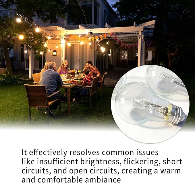 043168787963 78796 Halogen Light Bulbs 43 Watt 120V A19 Types E26 Thread for Types in Table Lamps and Enclosed Fixtures 6-Pack