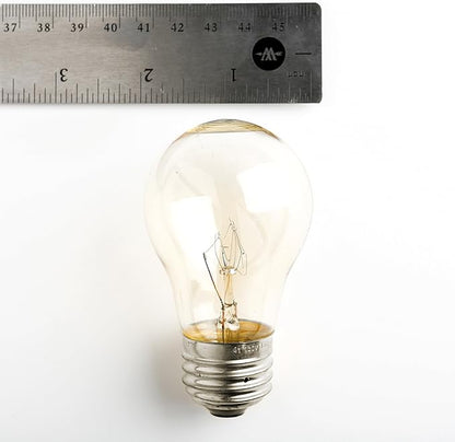Hometown Evolution, Inc. Box of 25 A15 Clear 15 Watt Commercial E26 Base Replacement Bulbs
