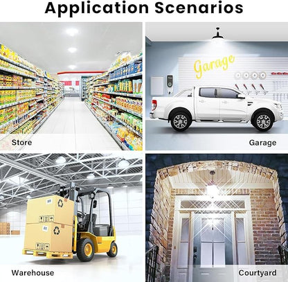 NS 1000W Equivalent LED Corn Light Bulbs,100W Led Corn Bulb 15000 Lumens 5000K Daylight White,E26/E39 Base LED Bulbs,Large Area Lights for Indoor Outdoor Warehouse Garage Backyard High Bay Lighting