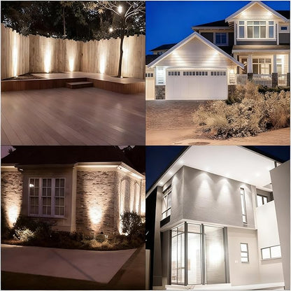 MR16 LED Bulb， 50W Halogen Equivalent,5000K White,5W MR16 GU5.3 12-36V AC&DC Spotlight Bulb,38° Beam Angle for Landscape,Dimmable,24-Pack.