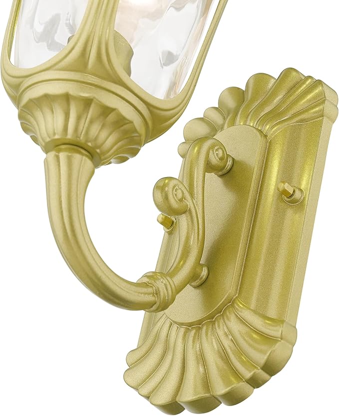 Livex Lighting 7850-13 Oxford 1 Light Outdoor Wall Lantern, White, 7.25 x 15.5 x 8.75