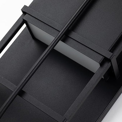 Modern Outdoor Wall Light 14.7'' Integrated LED Down Outdoor Wall Sconce Black Exterior Light Fixtures Suit for Any Locations