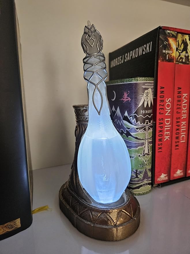 Light of Earendil - Night Lamp - Home Decor- Phial of Galadriel