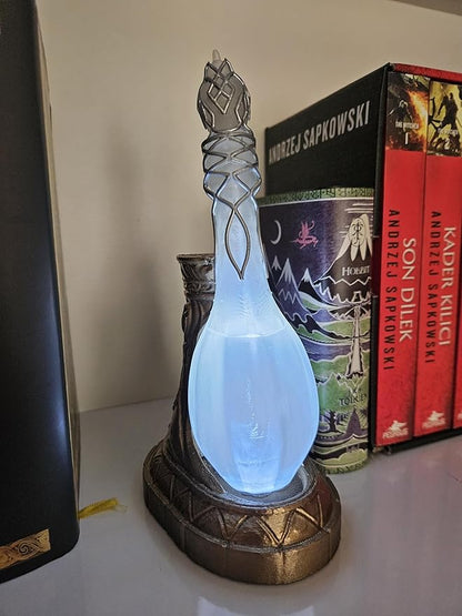Light of Earendil - Night Lamp - Home Decor- Phial of Galadriel