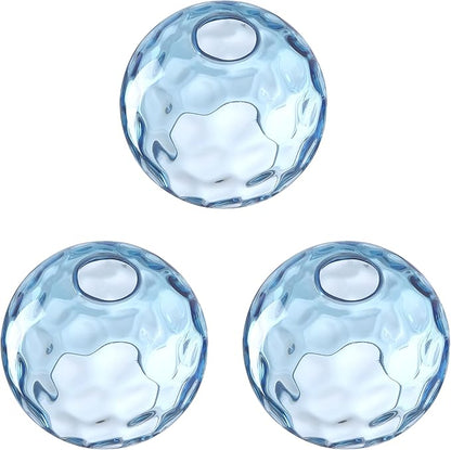 6.3 Inch Replacement Texture Blue Glass Lamp Shade Light Fixture for 3 Pack Replacement Wall Sconce Pendant Light Ceiling Light Chandelier Shade,Factory Outlet