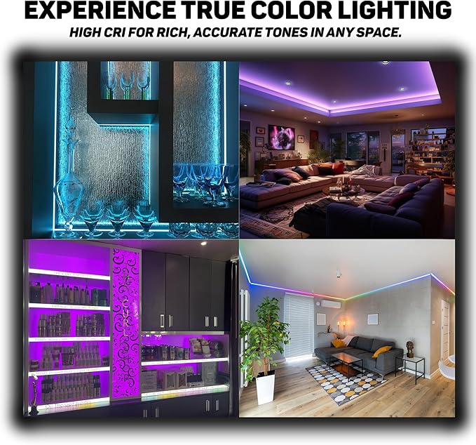 High CRI Waterproof RGBW LED Strip (RGB+Cool White 6000K) 23w/m 24v 5 Year ~ Iris Series (RGB + Cool White)