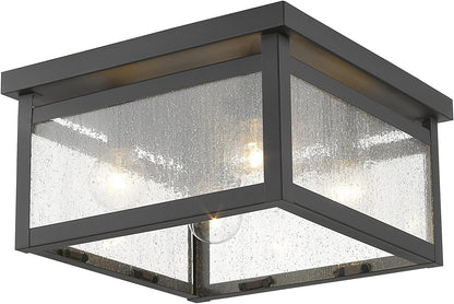 Livex Lighting 4052-07 Milford 4-Light Ceiling Mount, Bronze 6.00x11.00x11.00