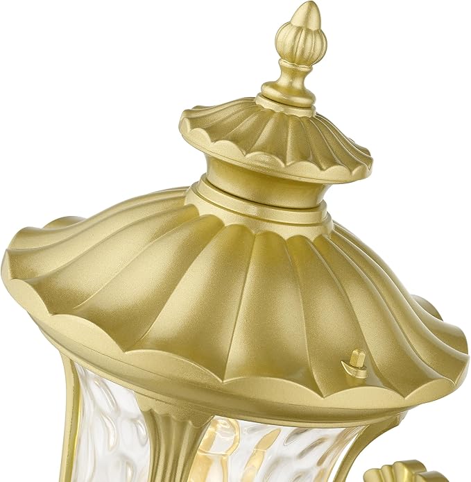 Livex Lighting 7852-13 Oxford 1-Light Outdoor Wall Lantern, 18" x 9.5" x 18", White