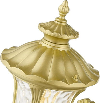 Livex Lighting 7852-13 Oxford 1-Light Outdoor Wall Lantern, 18" x 9.5" x 18", White