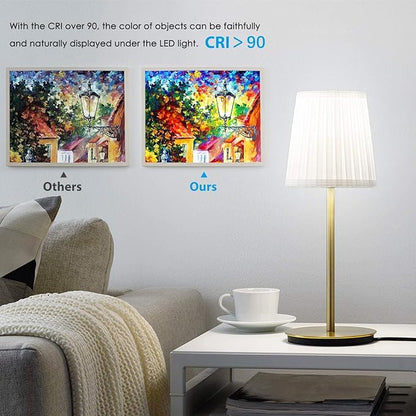 Frosted A15 LED Bulb 8W Equal E26 Bulb 75 Watt Dimmable E26 Edison Light Bulb 4000K Daylight AC120V 800LM A15 LED Bulb for Ceiling Fan,Fridge,Wall sconces,Desk lamp, Pack of 6