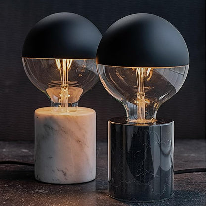 Half Chrome Light Bulb,6W (60W Equivalent) Dimmable LED Edison Bulbs,G80/G25 Globe Shape Decorative,Half Black Reflected Light,3000K Soft White CRI 90+ E26 Base Pack of 4