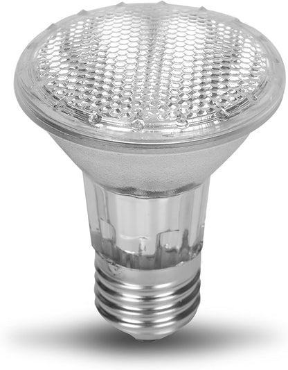 12Vmonster Value 15 Pack DIMMABLE 50PAR20/FL PAR20130v 50W Halogen Recessed Can Spot Flood Light Bulb 110V 120V Edison Base Flood Accent Track Lighting 75W Replacement