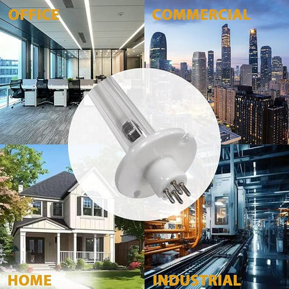 BAIMNOCM 15 Inches UVC Replacement Bulb 17W, TUVL-215, TUVL-200-E Compatible with Air Fresh UV Aire Blue-Tube, AHU Series 1, and APCO MAG 15