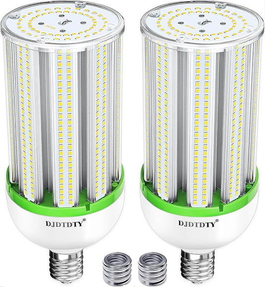 150W led Bulbs,5000K,AC110-277V,18000lm,E26/E39 Base,LED Replacement Metal Halide HID CFL for Commercial Industrial Lighting Warehouse High Bay Light Fixture Garage Workshop(2Pack, 150Watts)