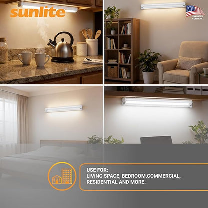 Sunlite 30335 F28T5/835 4 Foot T5 Linear Fluorescent Lamp, 28 Watts, 2500 Lumens, 3500K Neutral White, Miniature G5 Bi-Pin Base, ROHS Compliant, High Performance Straight Tube, 40 Pack