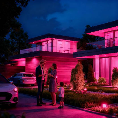 MR16 LED Bulb 50W Halogen Equivalent, (Dimmable MR16 LED Bulb Pink 6-Pack)