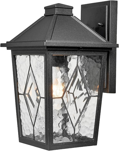 Outdoor Wall Lights Aluminum Outside Porch Lights for House with E26 Socket Waterproof Garage Lights