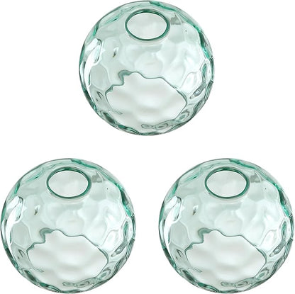 6.3 Inch Replacement Hammer Green Glass Lamp Shade Light Fixture for 3 Pack Replacement Wall Sconce Pendant Light Ceiling Light Chandelier Shade,Factory Outlet
