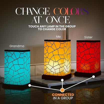 Friendship Lamp® by Filimin Classic - Best Friend Lamps Wi-Fi Touch Lamp LED Light for Long-Distance, Connection, Relationship, Friendship, Gifts, Love, 200+ Colors, App Setup - Single