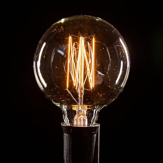 Hometown Evolution, Inc. Box of 25 G60 Lantern Edison 2.5 Inch 7 Watt C9 E17 Base Replacement Bulbs