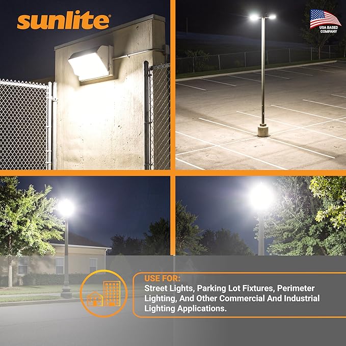 Sunlite 03663 MH400/U/MOG M59 Metal Halide Lamp, 400 Watts, Mogul Base (E39), ED37, 12,000 Hour Life Span, 36000 Lumen, Clear Finish, 4000K