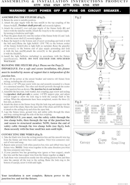 Livex Lighting 8559-63 Villa Verona Chandelier