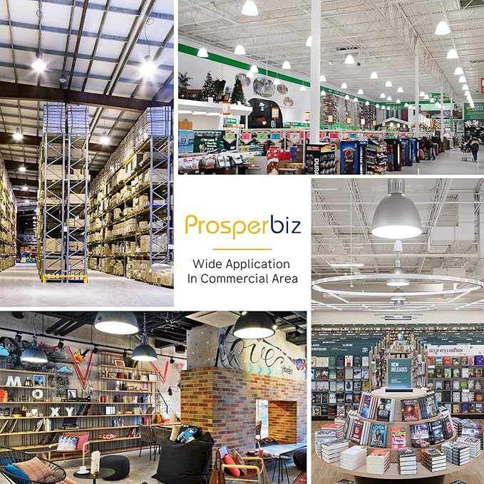 LED Light Bulb A23 300W Equivalent, Super Bright 4060 Lumen 5000k Cool Daylight White E26 Medium Base 33 Watt LED Bulb for Outdoor Indoor Lamp Area Garage Warehouse Workshop Street Backyard