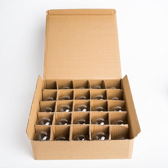 Hometown Evolution, Inc. (Box of 25) G50 LED Diode .6 Watt C9 E17 5/8" Intermediate Base - 2 Inch Clear Replacement Light Bulbs