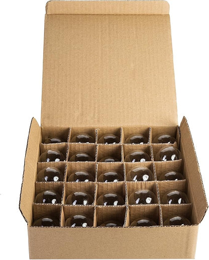 Hometown Evolution, Inc. (Box of 25) G50 Clear C9 E17 5/8" Intermediate Base - 2 Inch 7 Watt Replacement Light Bulbs
