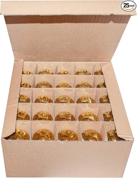 Hometown Evolution, Inc. Box of 25 ST40 Gold 7 Watt C9 (E17) Base Replacement Bulbs