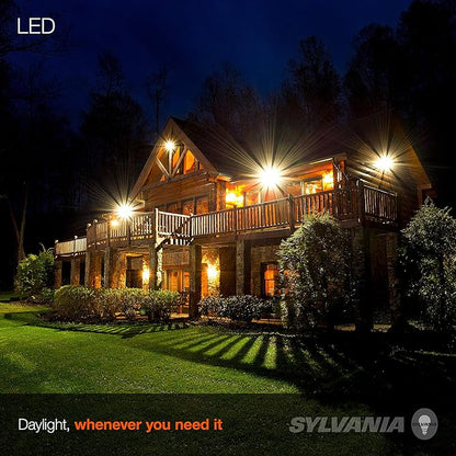 LEDVANCE Sylvania Flood BR30 LED Light Bulb, 100W = 15.5W, Dimmable, 10 Year, 1450 Lumens, 2700K, Soft White - 6 Pack (41255)